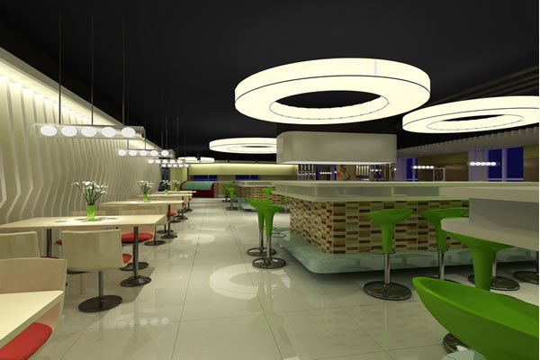 餐飲店面裝修設計圖片、餐飲店裝修效果圖、餐飲店裝修案例
