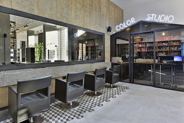 卓創(chuàng)裝飾-在合肥美發(fā)店裝修設(shè)計(jì)成這樣一定受歡迎！