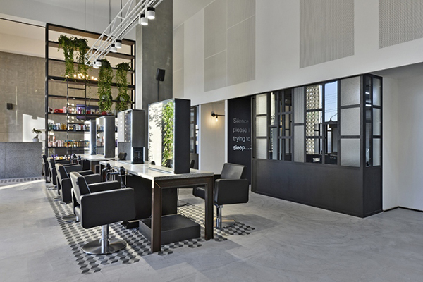 卓創(chuàng)裝飾-在合肥美發(fā)店裝修設(shè)計(jì)成這樣一定受歡迎！