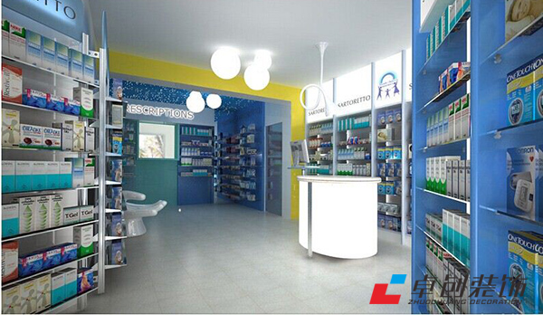 5點裝修技巧，讓你的藥店裝修設(shè)計別具一格 脫穎而出