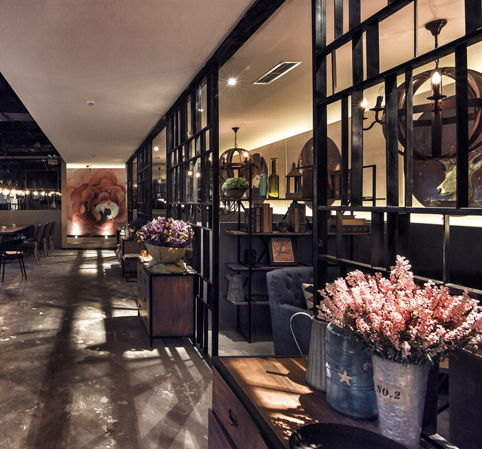 餐飲店面裝修設計圖片、餐飲店裝修效果圖、餐飲店裝修案例