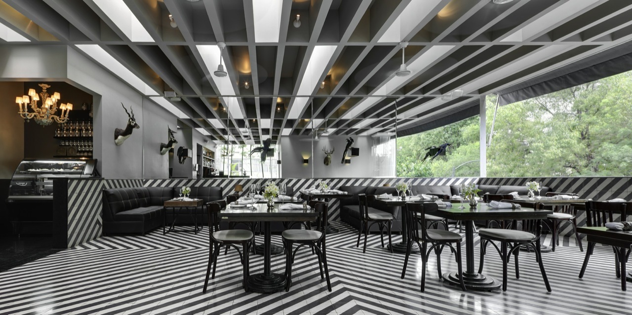 餐飲店面裝修設計圖片、餐飲店裝修效果圖、餐飲店裝修案例