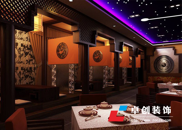 餐飲店面裝修設計圖片、餐飲店裝修效果圖、餐飲店裝修案例